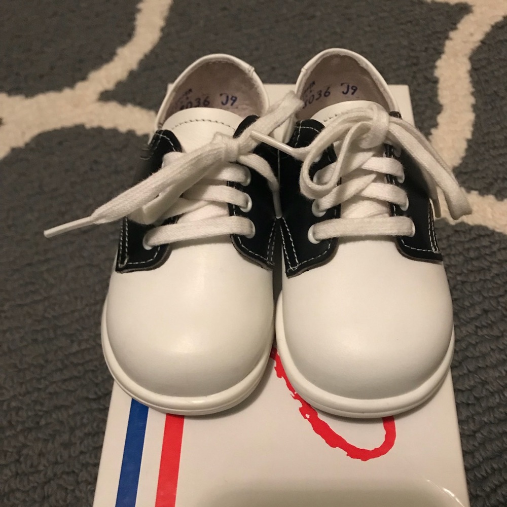 Toddler Boys Footmates Saddle Shoes